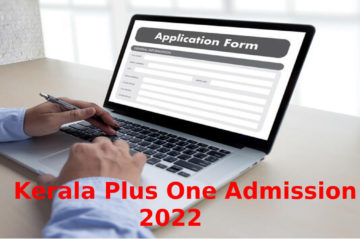 Kerala Plus One Admission 2022