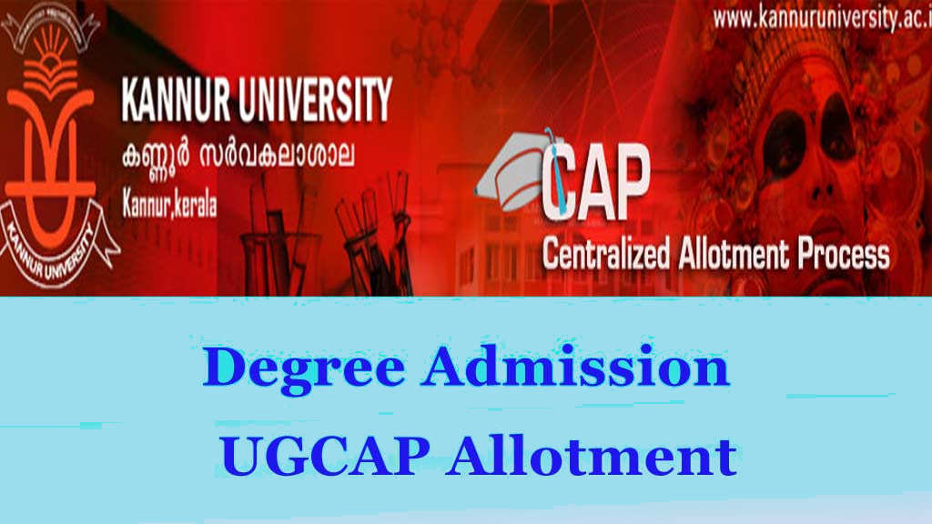 Kannur University UG First Allotment